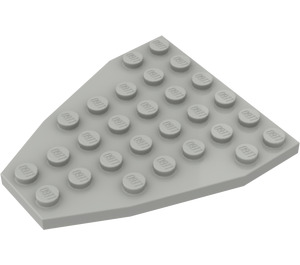 LEGO Light Gray Wing 7 x 6 without Stud Notches (2625)