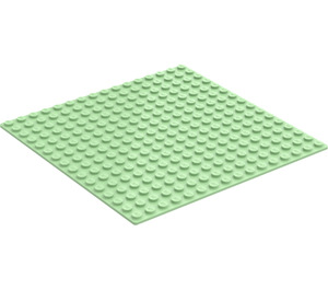 LEGO Lichtgroen Grondplaat 16 x 16 (6098 / 57916)