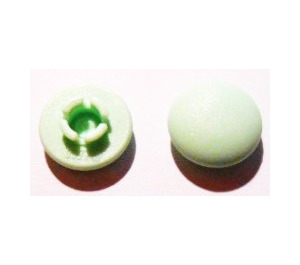 LEGO Light Green Clikits Icon, Small Thin Round 2x2 with Pin (45475)