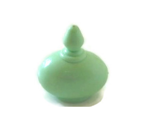 LEGO Verde claro Perfume Botella con Oval Base