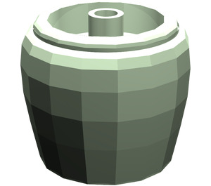 LEGO Light Green Scala Flower Pot (33008)