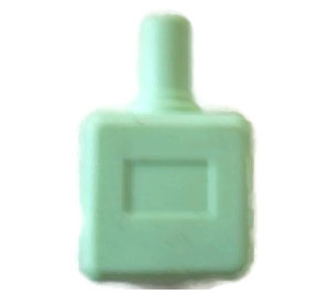 LEGO Vert clair Scala Perfume Bouteille avec Rectangular Base