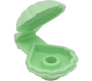 LEGO Light Green Shell without Rounded Inside Edge (30218)