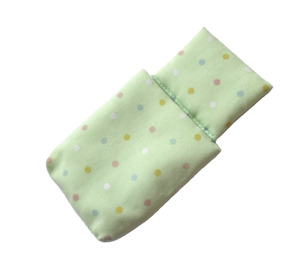 LEGO Light Green Sleeping Bag for Child with Polka Dots (70936)