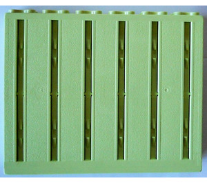 LEGO Light Lime Partition Wall (6860 / 74693)