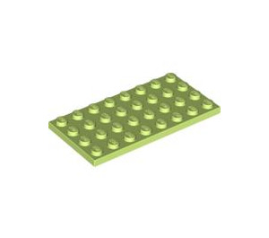LEGO Helles Lindgrün Platte 4 x 8 (3035)