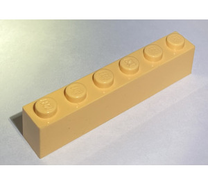 LEGO Orange Clair Brique 1 x 6 (3009 / 30611)