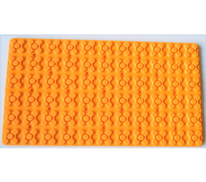 LEGO Light Orange Scala Base Plate 12 x 22 (33177)