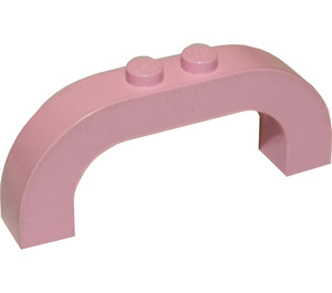 LEGO Light Pink Arch 1 x 6 x 2 with Curved Top (6183 / 24434)