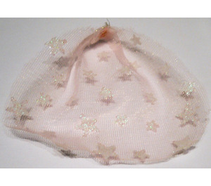 LEGO Light Pink Bed Veil (Medium) with Stars (50939)