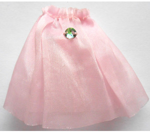 LEGO Light Pink Long Sheer Skirt with Diamond (44610 / 44612)