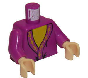 LEGO Light Purple Albus Dumbledore with Light Purple cape Torso (973)