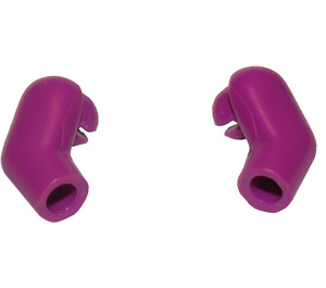 LEGO Light Purple Arms Matching Pair (Left and Right)