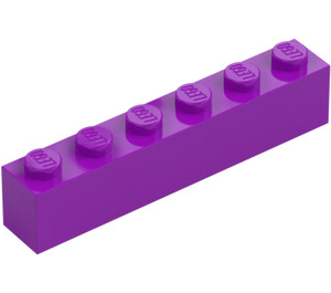 LEGO Light Purple Brick 1 x 6 (3009 / 30611)