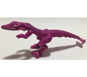 LEGO Lichtpaars Mutant Lizard met Licht Blauw Spots (54125 / 54641)