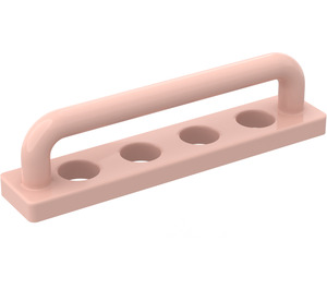 LEGO Salmón claro Scala Towel Barra 1 x 5 (6969)