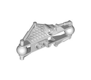 LEGO Helles Steingrau Balken mit 2 Balls 4 x 8 x 2 (53563)