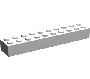 LEGO Light Stone Gray Brick 2 x 10 (3006 / 92538)
