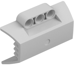 LEGO Light Stone Gray Panel 4 x 6 Side Flaring Intake with Three Holes (61069)