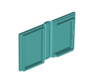 LEGO Turquoise clair Book 2 x 3 (33009)