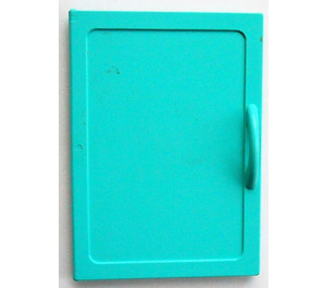 LEGO Light Turquoise Door 1 x 8 x 6 Scala Cupboard (6879)