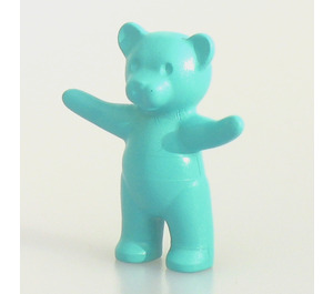 LEGO Light Turquoise Minifigure Teddy Bear (6186)