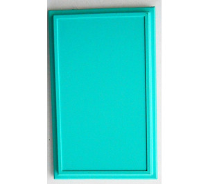 LEGO Light Turquoise Mirror Base / Notice Board / Wall Panel 6 x 10 (6953)