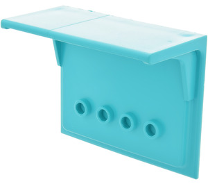 LEGO Light Turquoise Shelf (6943)