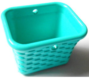 LEGO Light Turquoise Wicker Basket (33081)