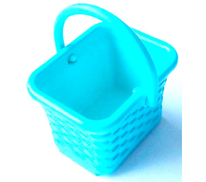 LEGO Light Turquoise Wicker Basket Assembly (33081)