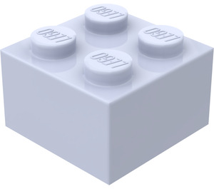 LEGO Lichtviolet Steen 2 x 2 (3003 / 6223)