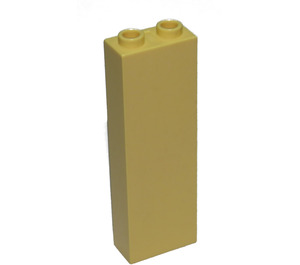 LEGO Light Yellow Brick 1 x 2 x 5 (2454 / 35274)