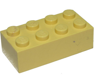LEGO Light Yellow Brick 2 x 4 (3001 / 72841)