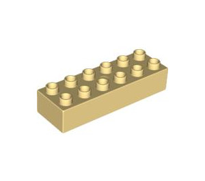 LEGO Jaune clair Duplo Brique 2 x 6 (2300)