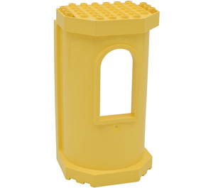 LEGO Amarillo claro Panel 6 x 8 x 12 Tower con Ventana (33213)