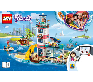 LEGO Lighthouse Rescue Centre Set 41380 Instructions