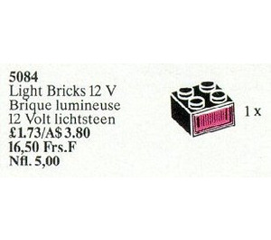 LEGO Lighting Bricks 12V for Signals Set 5084