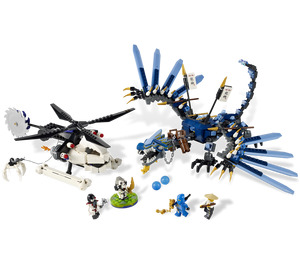 LEGO Lightning Draak Battle 2521
