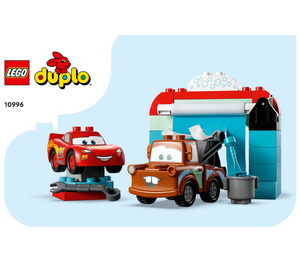 LEGO Lightning McQueen & Mater's Auto Wash Fun 10996 Instructions