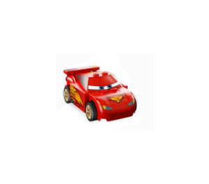 LEGO Lightning McQueen - Piston Cup Kapuze (rot 2 x 8)