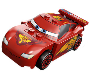 LEGO Lightning McQueen - Piston Cup Kapuze - rot und Schwarz Räder