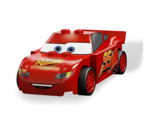 LEGO Lightning McQueen - Rust-eze Hood