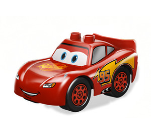 레고 Lightning McQueen - Rust-eze 후드 (88765) 듀플로 피규어