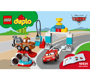 LEGO Lightning McQueen's Race Day Set 10924 Instructions