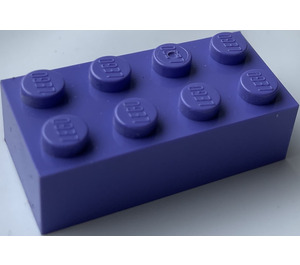 LEGO Lilac Brick Magnet - 2 x 4 (30160)