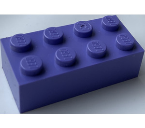 LEGO Lilas Brique Aimant - 2 x 4 (30160)
