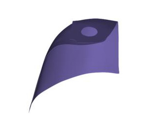 LEGO Lilac Standard Cape with Standard Fabric (20458 / 50231)