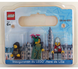 LEGO Lille, France, Exclusive Minifigure Pack Set LILLE