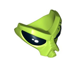 LEGO Citron Vert Extraterrestre Face avec Noir Yeux (96239)