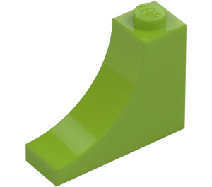 LEGO Lime Arch 1 x 3 x 2 with Inside Bow (18653)